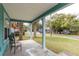 Relaxing front porch with seating, offering a pleasant view of the neighborhood at 307 Nw 10Th Ave, Ocala, FL 34475