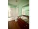 Bathroom featuring a shower-tub combo, commode, and granite-topped vanity with a sink at 43 Pine Radl, Ocala, FL 34472