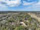 Expansive aerial view showcasing the property's lush greenery, serene landscape, and vast surrounding areas at 1370 Nw 120Th Ave, Ocala, FL 34482