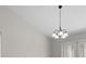 Dining Room features a chandelier and french doors leading outside at 44 Cedar Tree Dr, Ocala, FL 34472