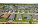 Aerial view of a well-planned community with lush landscaping and modern homes at 5530 Nw 40Th Loop, Ocala, FL 34482