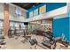 Community gym featuring modern exercise equipment, natural lighting, and a stylish design at 5530 Nw 40Th Loop, Ocala, FL 34482