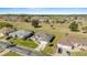 Aerial view of the home's location in the community, featuring the backyard, and landscaping at 2380 Nw 55Th Avenue Rd, Ocala, FL 34482