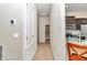 Hallway leading to the kitchen, bedroom and bathroom at 6 Diamond Cove Ct, Ocala, FL 34472
