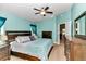Primary bedroom suite with comfortable king bed and coordinating furniture at 6 Diamond Cove Ct, Ocala, FL 34472