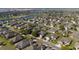 Community aerial view shows a lovely neighborhood with ponds, golf course, and well maintained landscaping at 7283 Sw 94Th Ave, Ocala, FL 34481