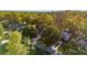 Aerial shot showcasing the property's large lot and mature trees at 8869 Sw 194Th Ct, Dunnellon, FL 34432