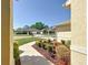 Charming home with a meticulously landscaped front yard and welcoming walkway at 11010 Se 174Th Loop, Summerfield, FL 34491