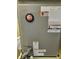 Rheem HVAC unit with clearly labeled information panels at 11395 Sw 139Th St, Dunnellon, FL 34432