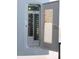 Electrical panel with clearly labeled breakers and safety instructions at 13780 Sw 111Th Ave, Dunnellon, FL 34432