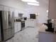 Well-lit kitchen with stainless steel appliances and ample countertop space at 13780 Sw 111Th Ave, Dunnellon, FL 34432