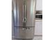 Stainless steel Samsung refrigerator with french doors and a bottom freezer drawer at 13780 Sw 111Th Ave, Dunnellon, FL 34432