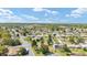 An aerial shot of a residential area, revealing the orderly layout and landscaping of the community at 13805 Se 87Th Ter, Summerfield, FL 34491