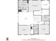 Detailed floor plan showcasing the layout of the upper level at 1861 Ne 50Th Ter, Ocala, FL 34470