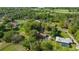 Aerial view of the community shows the homes and green space at 2130 Sw 37Th Street Rd, Ocala, FL 34471