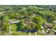 Aerial view of a property with acreage including a home and surrounding green landscape at 2130 Sw 37Th Street Rd, Ocala, FL 34471