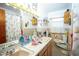 Classic bathroom with double sinks, and plenty of counter space at 390 Sw Shorewood Dr, Dunnellon, FL 34431