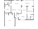 Detailed floor plan showcasing the home's room arrangement and sizes at 4541 Sw 44Th Ln, Ocala, FL 34474