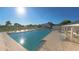A clear and inviting outdoor pool offers a refreshing recreational amenity for residents at 5291 Nw 20 Pl, Ocala, FL 34482