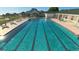 A clear and inviting outdoor pool offers a refreshing recreational amenity for residents at 5291 Nw 20 Pl, Ocala, FL 34482