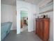 Hallway view leading to the Primary bedroom and showcases a smooth transition from the living space at 6138 Sw 89Th Lane Rd, Ocala, FL 34476