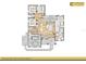 Floor plan displaying a spacious layout including a lanai, garage, and four bedrooms at 8214 Nw 17Th Cir, Ocala, FL 34475