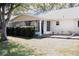 A wide backyard and sunroom for relaxing at home at 8569 Sw 92Nd Ln # B, Ocala, FL 34481