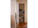 Linen closet with an array of towels and shelf space at 8569 Sw 92Nd Ln # B, Ocala, FL 34481