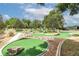Fun mini golf course surrounded by lush greenery, offering Gathering-friendly entertainment at 8836 Sw 90Th Ln # B, Ocala, FL 34481