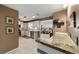 Well-lit kitchen with granite countertops and stainless steel appliances at 9820 Sw 89Th Ter # B, Ocala, FL 34481