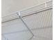 A walk-in closet with white wire shelving along the top of the wall at 2166 Nw 23Rd Loop, Ocala, FL 34475