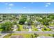 Aerial view of a residential community with tree-lined streets and well-maintained lawns at 10190 Se 178Th St, Summerfield, FL 34491