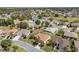 Aerial view of a neighborhood with lush landscaping at 13109 Se 86Th Ct, Summerfield, FL 34491