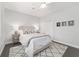 Bright bedroom showcasing a queen-size bed, neutral decor, stylish rug, and ample natural light at 1910 Se 28Th Pl, Ocala, FL 34471