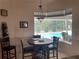 Cozy breakfast nook with pool view through bright windows at 19903 Sw 97Th Ln, Dunnellon, FL 34432