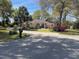 Spacious home with a circular driveway and mature landscaping at 19903 Sw 97Th Ln, Dunnellon, FL 34432