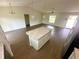 Kitchen with a center island, stainless appliances, and dark wood flooring at 416 Marion Oaks Crse, Ocala, FL 34473