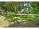 Large grassy community green surrounded by mature trees offering shady spots for relaxation at 501 Fairways Ln # A, Ocala, FL 34472