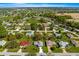 Aerial view of the home situated in a quiet residential neighborhood at 5877 Sw 103Rd St, Ocala, FL 34476