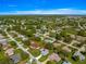 Aerial view of the home in a tranquil residential community at 5877 Sw 103Rd St, Ocala, FL 34476