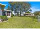 View of the sprawling back yard and mature trees at 5877 Sw 103Rd St, Ocala, FL 34476