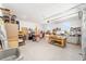 Large workshop space in a clean, well-lit garage, perfect for DIY projects and creative endeavors at 8218 Sw 92Nd Cir, Ocala, FL 34481