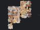 Detailed floor plan showcasing the layout of the home, including bedrooms, kitchen, and living areas at 9172 Se 130Th Loop, Summerfield, FL 34491