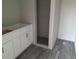 Functional bathroom with white vanity and stand up shower, ready for your personal touch at 2 Malauka Loop Ln, Ocklawaha, FL 32179