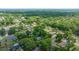 Aerial shot of the neighborhood featuring tree-lined streets and well-maintained homes at 341 Se 53Rd Ct, Ocala, FL 34480