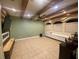 Spacious living area enhanced by exposed ceiling beams, recessed lighting, and modern decor at 5323 Sw 111Th Lane Rd, Ocala, FL 34476