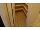 View of walk-in pantry with built in shelving at 5323 Sw 111Th Lane Rd, Ocala, FL 34476