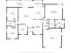 Detailed floor plan showcasing the layout of the home, including room dimensions and key features at 6701 Nw 6Th Ave, Ocala, FL 34475