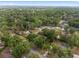 Expansive aerial view showcases the neighborhood's lush greenery and serene streets, with well-spaced homes and mature trees at 4085 Se 23Rd Ter, Ocala, FL 34480