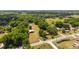 Lush aerial view of a spacious property featuring mature trees and a well-maintained landscape with a rustic charm at 2720 Se 145Th St, Summerfield, FL 34491